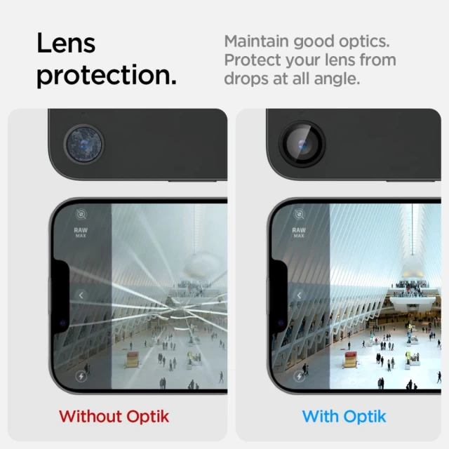 Захисне скло Spigen для камери iPhone 16e Optik Pro Glas.TR 