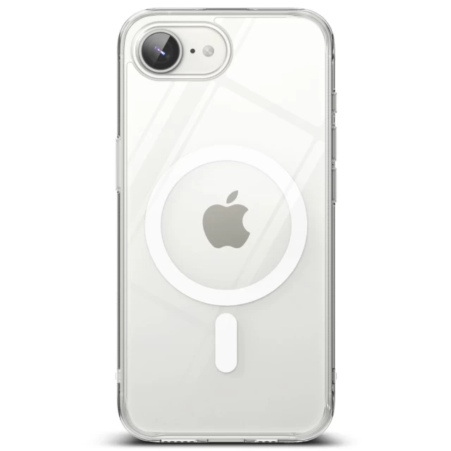 Чехол Ringke Fusion Magnetic для iPhone 16e Clear with MagSafe (8800293852605)