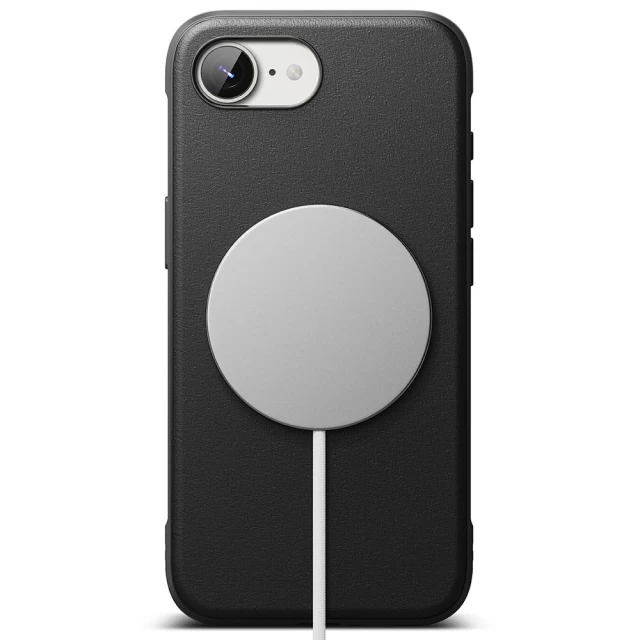 Чехол Ringke Onyx Magnetic для iPhone 16e Black with MagSafe (8800293852759)