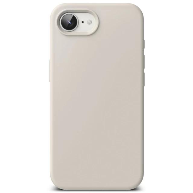 Чехол Ringke Silicone Magnetic для iPhone 16e Stone with MagSafe (8800293852841)