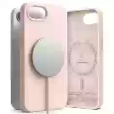 Чохол Ringke Silicone Magnetic для iPhone 16e Pink Sand with MagSafe (8800293852872)