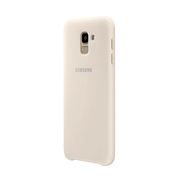 Чохол Samsung Dual Layer Cover для Samsung Galaxy J6 2018 (J600) Gold (EF-PJ600CFEGWW)