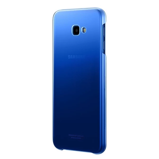 Чохол Samsung Gradation Cover для Samsung Galaxy J4 Plus 2018 (J415) Blue (EF-AJ415CLEGWW)