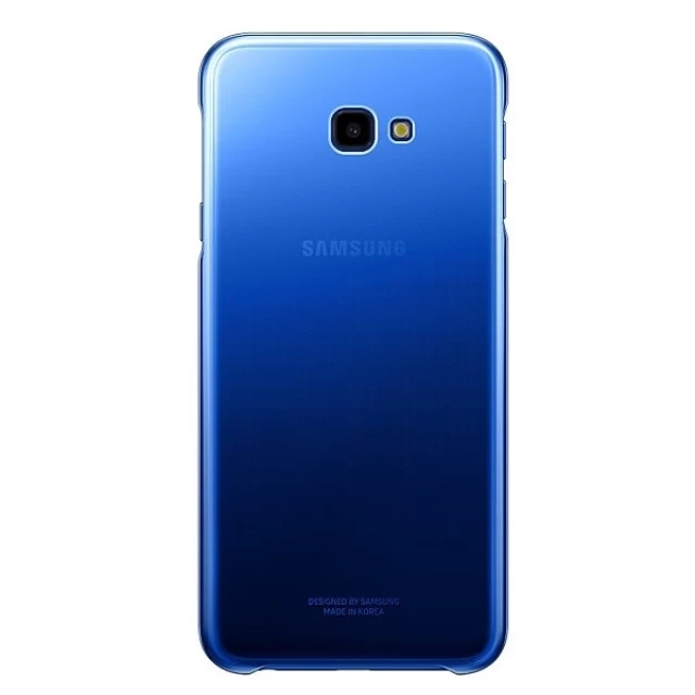 Чехол Samsung Gradation Cover для Samsung Galaxy J4 Plus 2018 (J415) Blue (EF-AJ415CLEGWW)