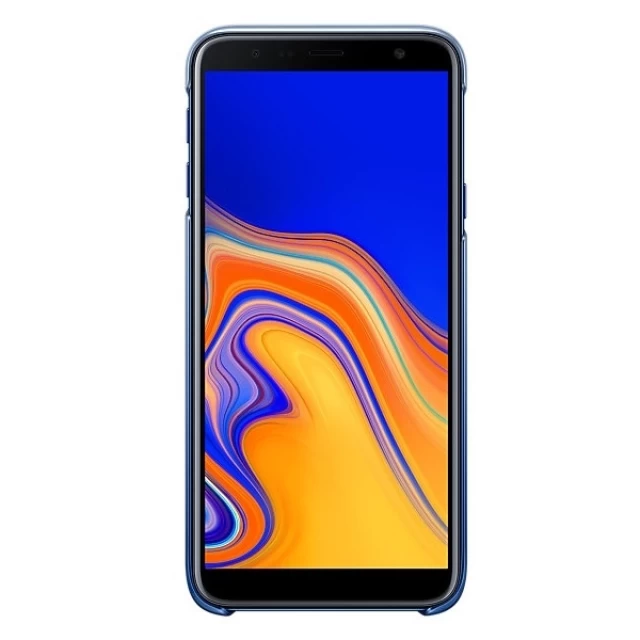 Чехол Samsung Gradation Cover для Samsung Galaxy J4 Plus 2018 (J415) Blue (EF-AJ415CLEGWW)
