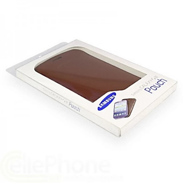 Чехол Samsung Leather Pouch для Samsung Galaxy S3 (i9300) Brown (8806085173507)