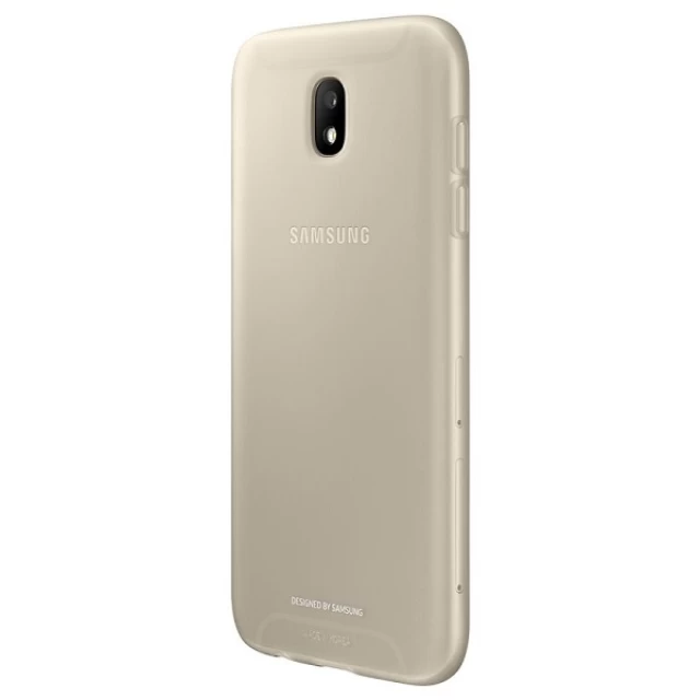 Чехол Samsung Jelly Cover для Samsung Galaxy J5 2017 (J530) Gold (EF-AJ530TFEGWW)
