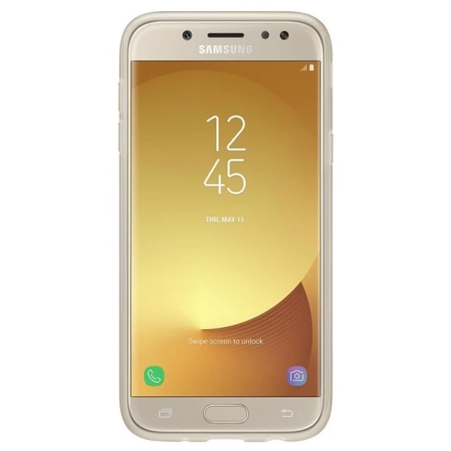 Чехол Samsung Jelly Cover для Samsung Galaxy J5 2017 (J530) Gold (EF-AJ530TFEGWW)