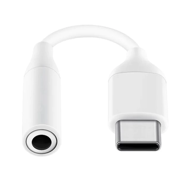 Адаптер Samsung USB-C to Mini Jack 3.5mm White (EE-UC10JUWEGWW)
