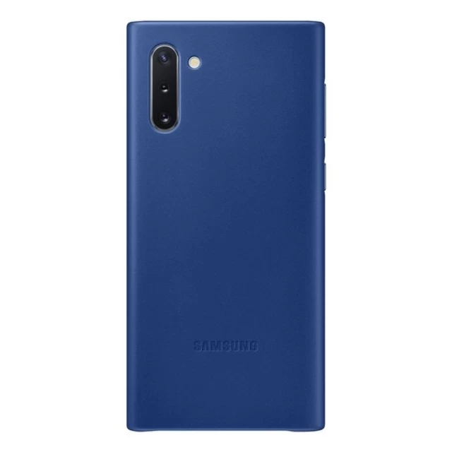 Чехол Samsung Leather Cover для Samsung Galaxy Note 10 (N970) Blue (EF-VN970LLEGWW)