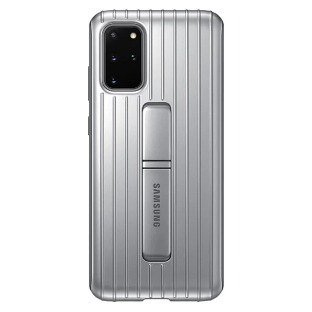 Чохол Samsung Protective Standing Cover для Samsung Galaxy S20 Plus (G985) Silver (EF-RG985CSEGEU)