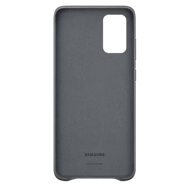 Чехол Samsung Leather Cover для Samsung Galaxy S20 Plus (G985) Gray (EF-VG985LJEGEU)