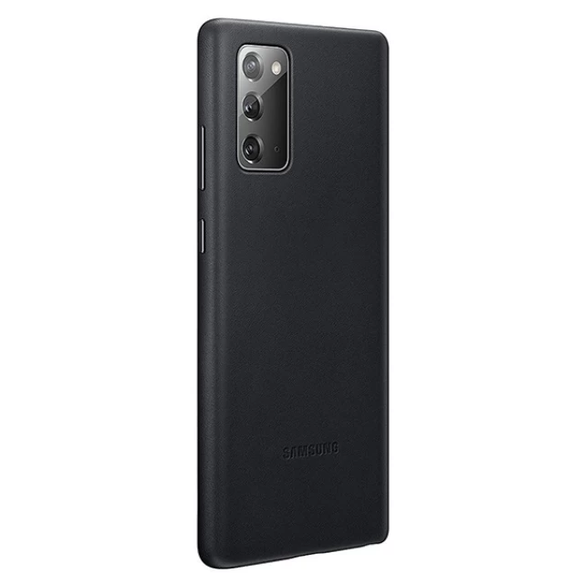 Чехол Samsung Leather Cover для Samsung Galaxy Note 20 (N980) Black (EF-VN980LBEGEU)