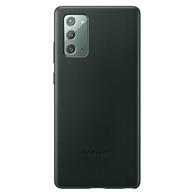 Чехол Samsung Leather Cover для Samsung Galaxy Note 20 Green (EF-VN980LGEGEU)