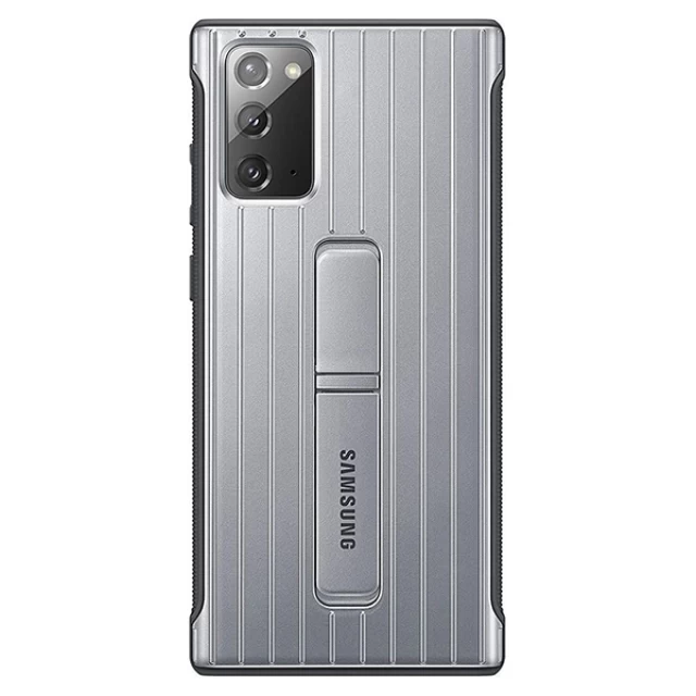 Чохол Samsung Protective Standing Cover для Samsung Galaxy Note 20 (N980) Silver (EF-RN980CSEGEU)