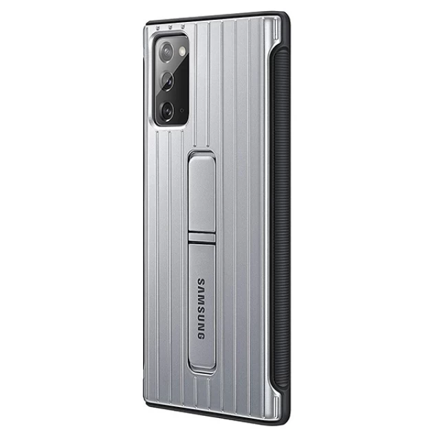 Чехол Samsung Protective Standing Cover для Samsung Galaxy Note 20 (N980) Silver (EF-RN980CSEGEU)