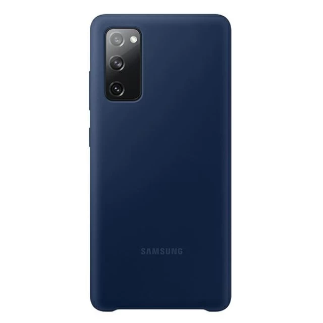 Чохол Samsung Silicone Cover для Samsung Galaxy S20 FE (G780-G781) Navy (EF-PG780TNEGEU)