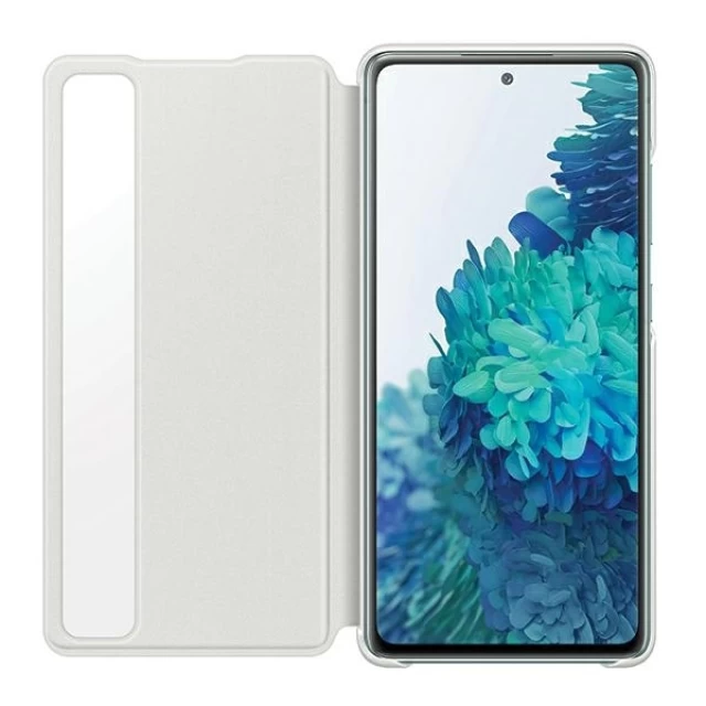 Чехол-книжка Samsung Clear View Cover для Samsung Galaxy S20 FE (G780-G781) White (EF-ZG780CWEGEE)