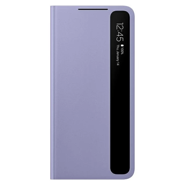 Чехол Samsung Smart Clear View Cover для Samsung Galaxy S21 Plus Violet (EF-ZG996CVEGEE)