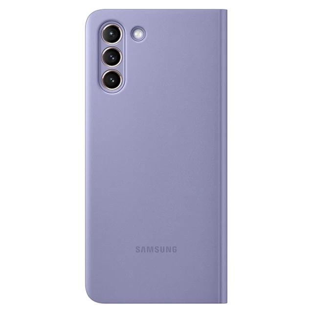 Чехол Samsung Smart Clear View Cover для Samsung Galaxy S21 Plus Violet (EF-ZG996CVEGEE)