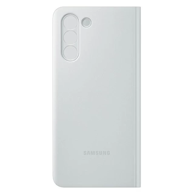 Чехол-книжка Samsung Clear View Cover для Samsung Galaxy S21 Grey (EF-ZG991CJEGEE)
