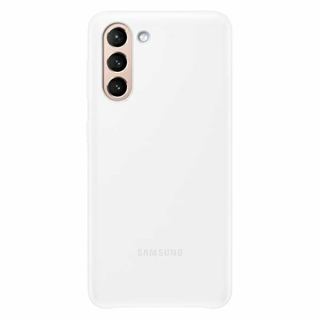 Чехол Samsung LED Cover для Samsung Galaxy S21 Plus 5G White (EF-KG996CWEGWW)