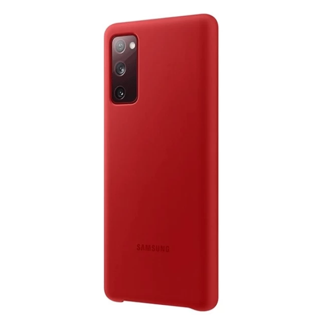 Чехол Samsung Silicone Cover для Samsung Galaxy S20 FE (G780-G781) Red (EF-PG780TREGEU)