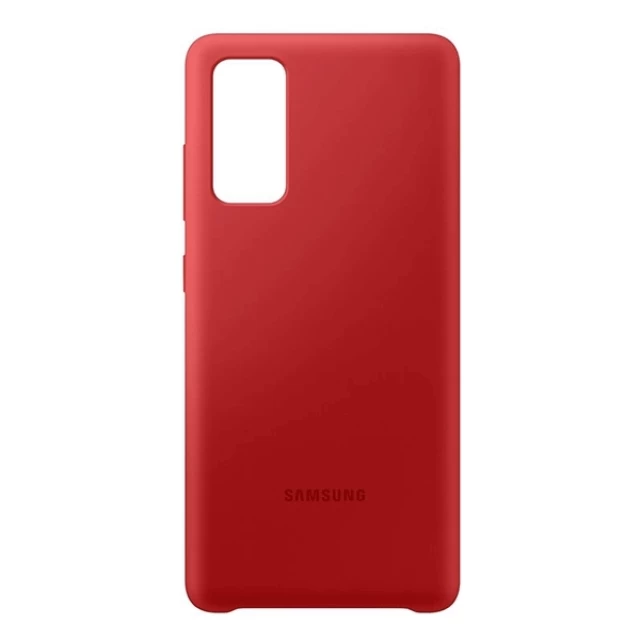 Чохол Samsung Silicone Cover для Samsung Galaxy S20 FE (G780-G781) Red (EF-PG780TREGEU)