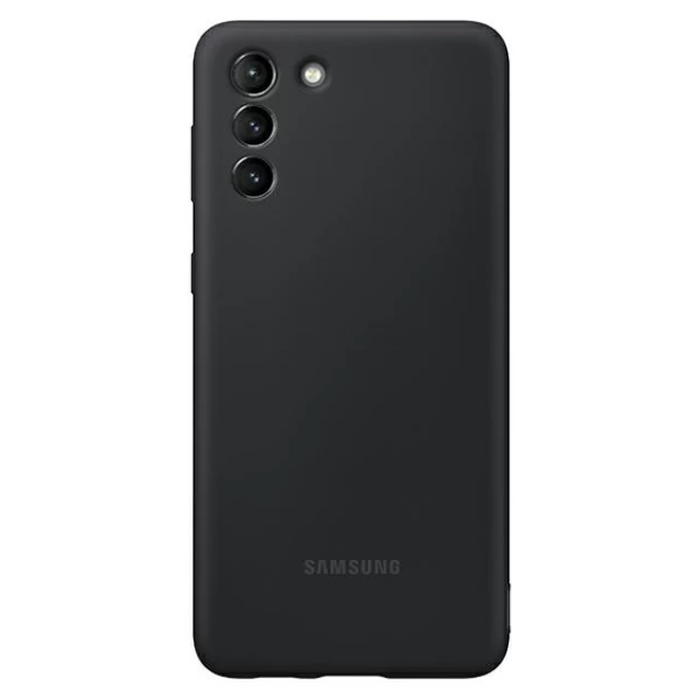 Чехол Samsung Silicone Cover для Samsung Galaxy S21 (G991) Black (EF-PG991TBEGWW)