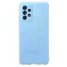 Чохол Samsung Silicone Cover для Samsung Galaxy A52 (A525) | A52s (A528) Blue (EF-PA525TLEGWW)