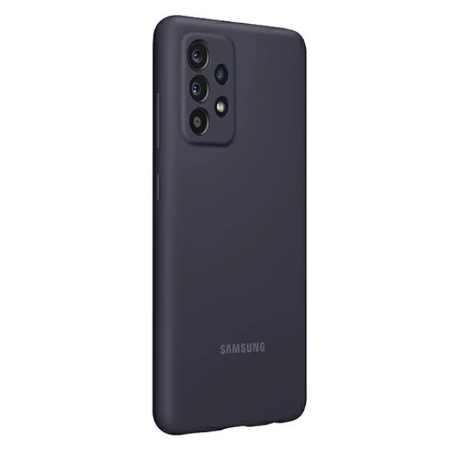 Чохол Samsung Silicone Cover для Samsung Galaxy A52 | A52s Black (EF-PA525TBEGWW)
