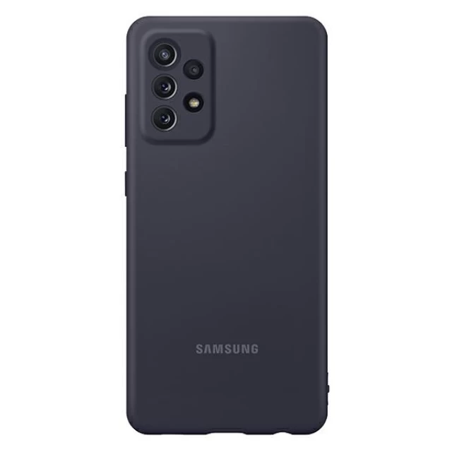 Чохол Samsung Silicone Cover для Samsung Galaxy A72 Black (EF-PA725TBEGWW)