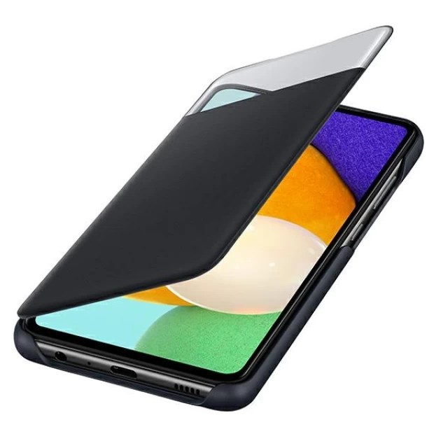 Чохол-книжка Samsung Smart S View Cover для Samsung Galaxy A52 | A52s Black (EF-EA525PBEGE)