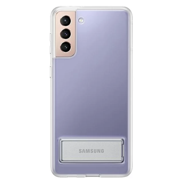 Чехол Samsung Clear Standing Cover для Samsung Galaxy S21 Plus Transparent (EF-JG996CTEGWW)