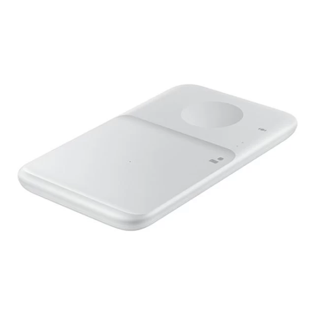 Бездротовий зарядний пристрій Samsung Duo Wireless Charger 2-in-1 9W White (EP-P4300TWEGEU)