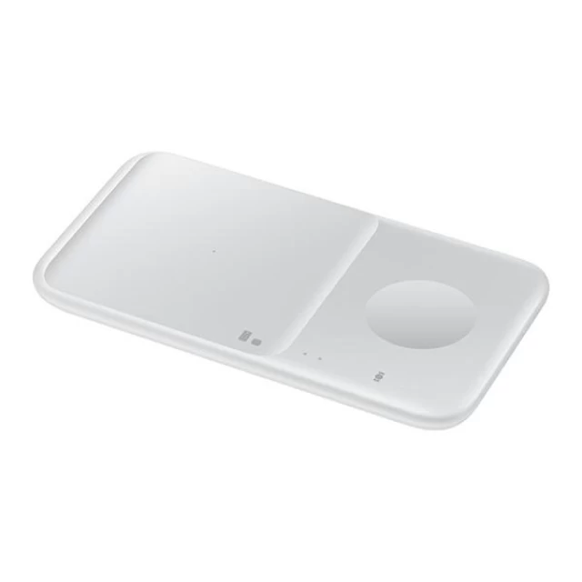 Бездротовий зарядний пристрій Samsung Duo Wireless Charger 2-in-1 9W White (EP-P4300TWEGEU)