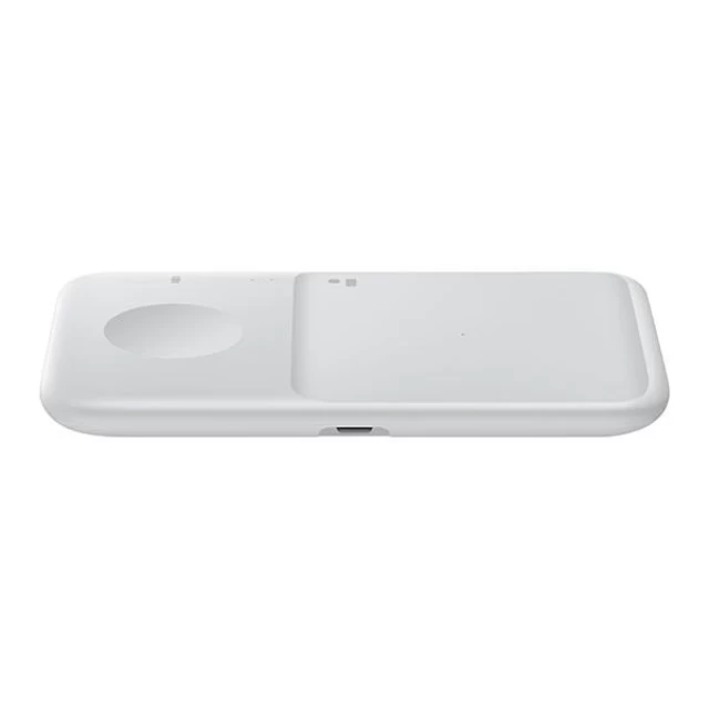 Бездротовий зарядний пристрій Samsung Duo Wireless Charger 2-in-1 9W White (EP-P4300TWEGEU)