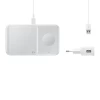 Беспроводное зарядное устройство Samsung Duo Wireless Charger 2-in-1 9W White (EP-P4300TWEGEU)