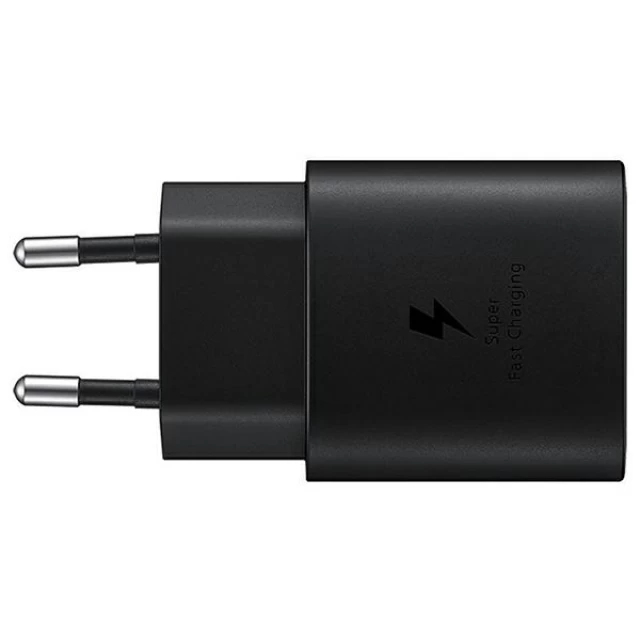 Мережевий зарядний пристрій Samsung FC 25W USB-C Black (EP-TA800NBEGEU)