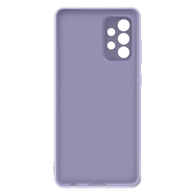 Чехол Samsung Silicone Cover для Samsung Galaxy A72 4G (A725) Violet (EF-PA725TVEGWW)