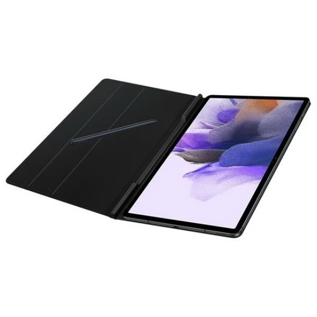 Чехол-книжка Samsung Book Cover для Samsung Galaxy Tab S7 Plus (T970-T976) | Tab S7 FE (T730-T736) | Tab S8 Plus (X800-X806) Black (EF-BT730PBEGEU)