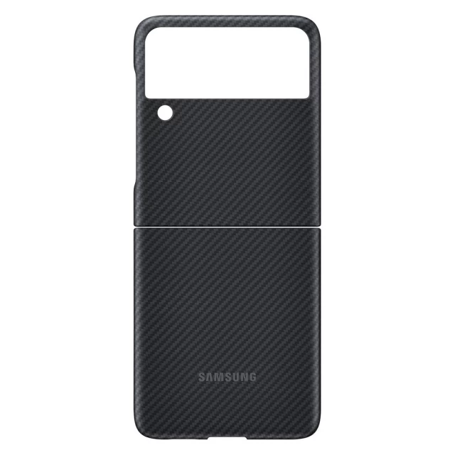 Чохол Samsung Aramid Cover для Samsung Galaxy Flip3 (F711) Black (EF-XF711SBEGWW)