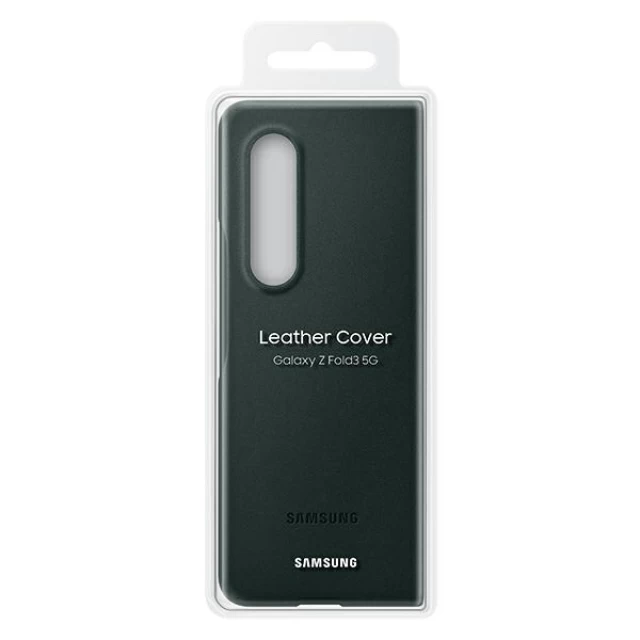Чохол Samsung Leather Cover для Samsung Galaxy Fold3 (F926) Green (EF-VF926LGEGWW)