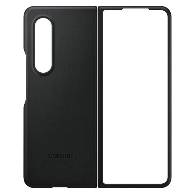 Чохол Samsung Leather Cover для Samsung Galaxy Fold3 (F926) Black (EF-VF926LBEGWW)