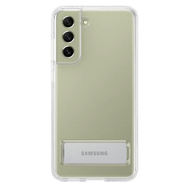 Чохол Samsung Clear Standing Cover для Samsung Galaxy S21 FE Transparent (EF-JG990CTEGWW)