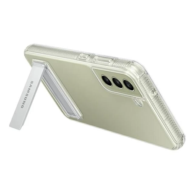 Чохол Samsung Clear Standing Cover для Samsung Galaxy S21 FE Transparent (EF-JG990CTEGWW)