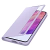 Чохол Samsung Smart Clear View Cover для Samsung Galaxy S21 FE Lavender (EF-ZG990CVEGEE)