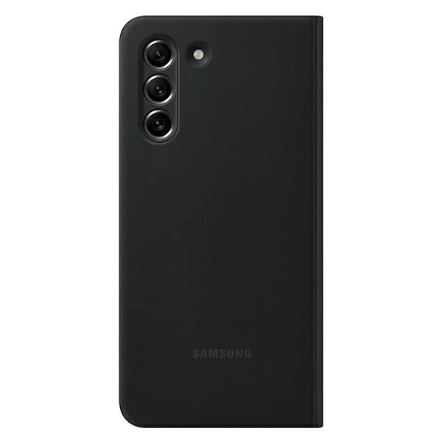 Чехол-книжка Samsung Smart Clear View Cover для Samsung Galaxy S21 FE Grey (EF-ZG990CBEGEE)