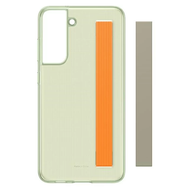 Чехол Samsung Slim Strap Cover для Samsung Galaxy S21 FE Olive Green (EF-XG990CMEGWW)