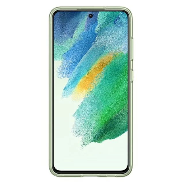 Чохол Samsung Slim Strap Cover для Samsung Galaxy S21 FE Olive Green (EF-XG990CMEGWW)